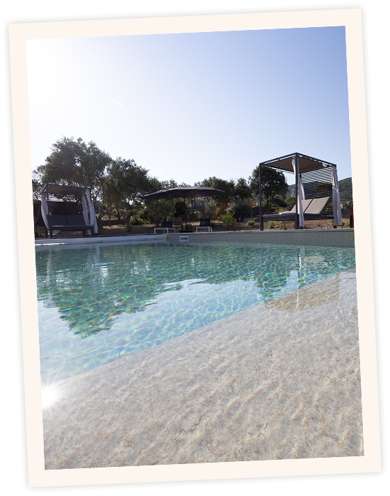 Sardinian villa view